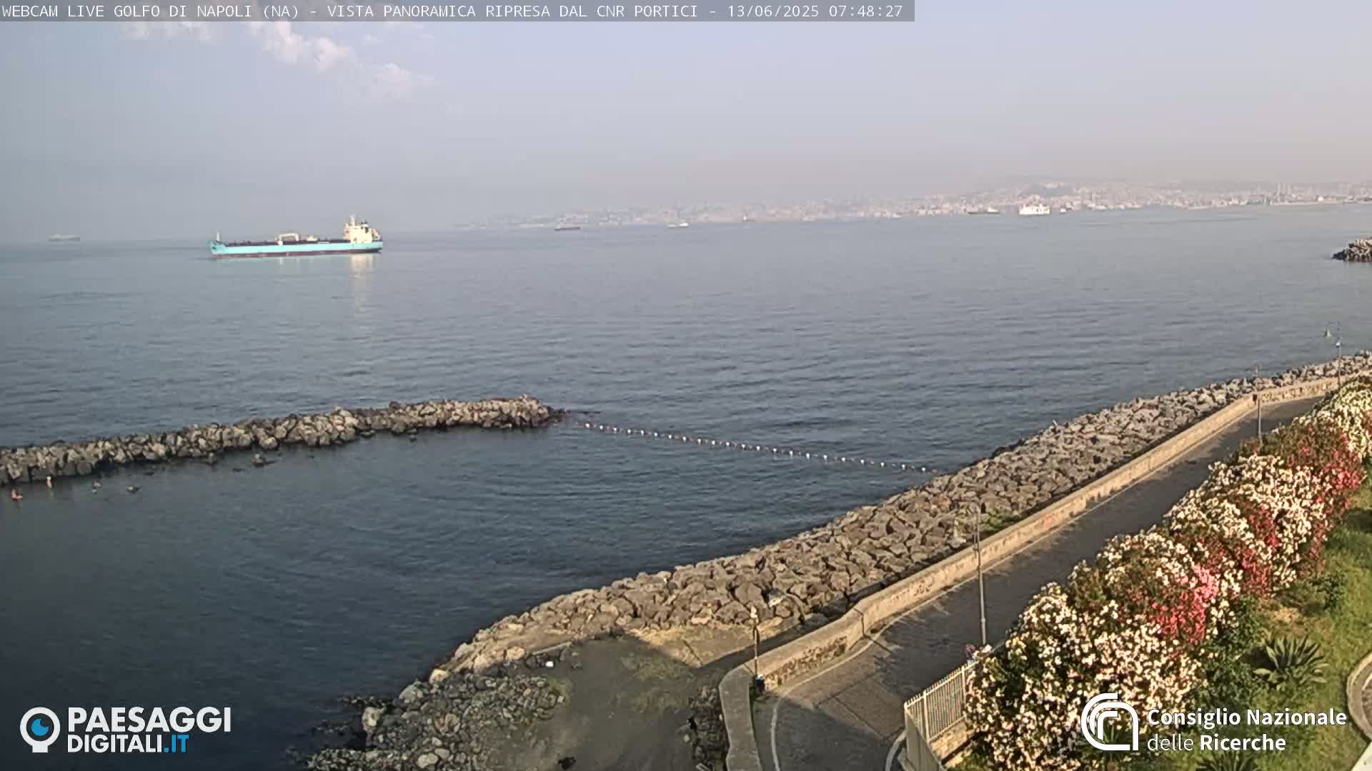 Napoli Gulf Live Cam  - Naples, Campania, Italy