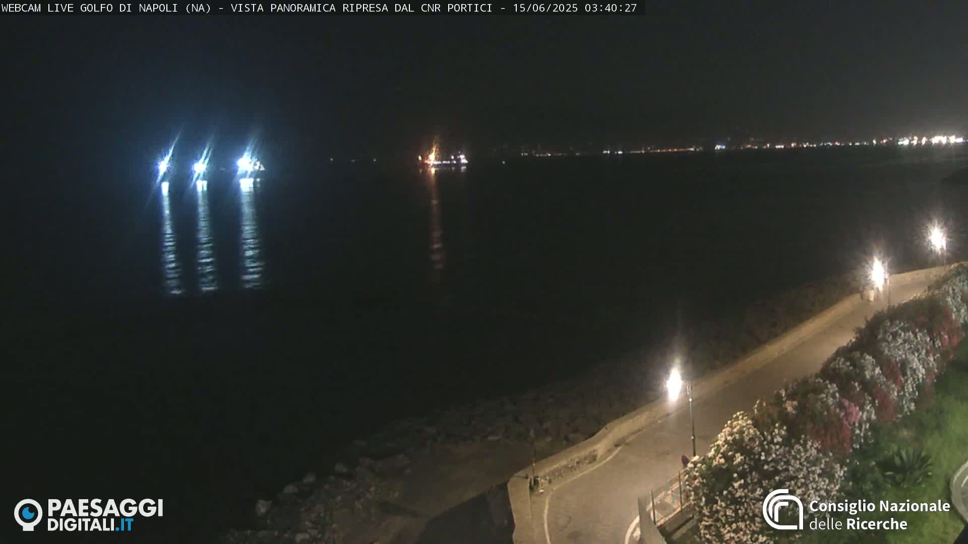 Napoli Gulf Live Cam  - Naples, Campania, Italy