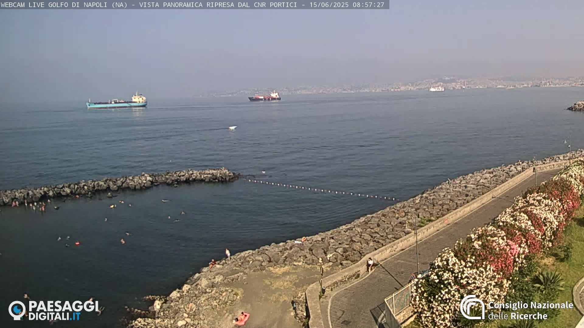Napoli Gulf Live Cam  - Naples, Campania, Italy