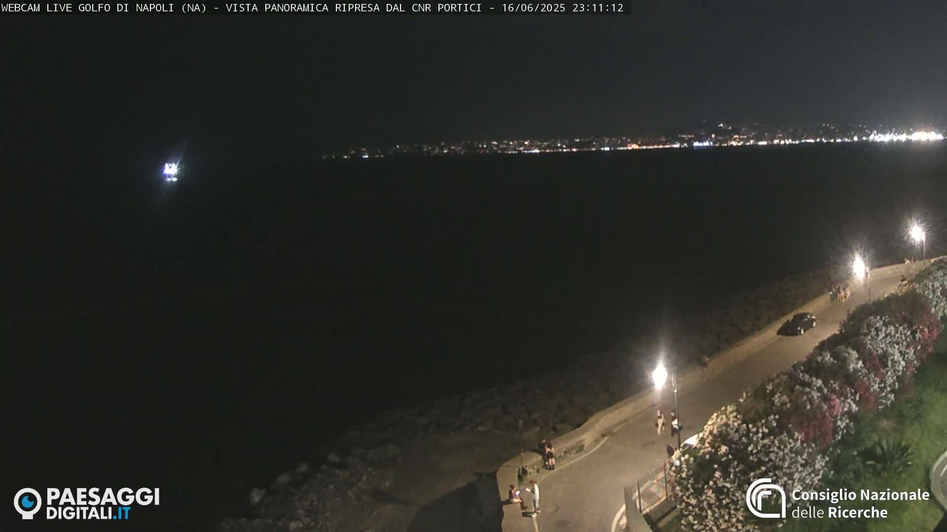 Napoli Gulf Live Cam  - Naples, Campania, Italy