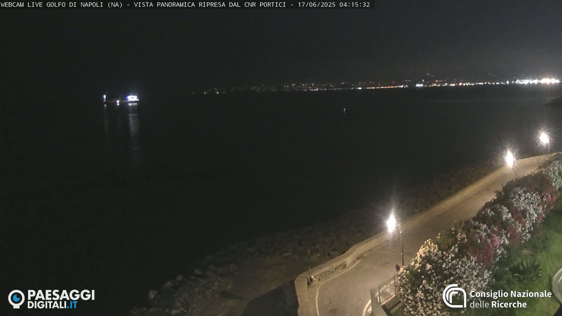 Napoli Gulf Live Cam  - Naples, Campania, Italy