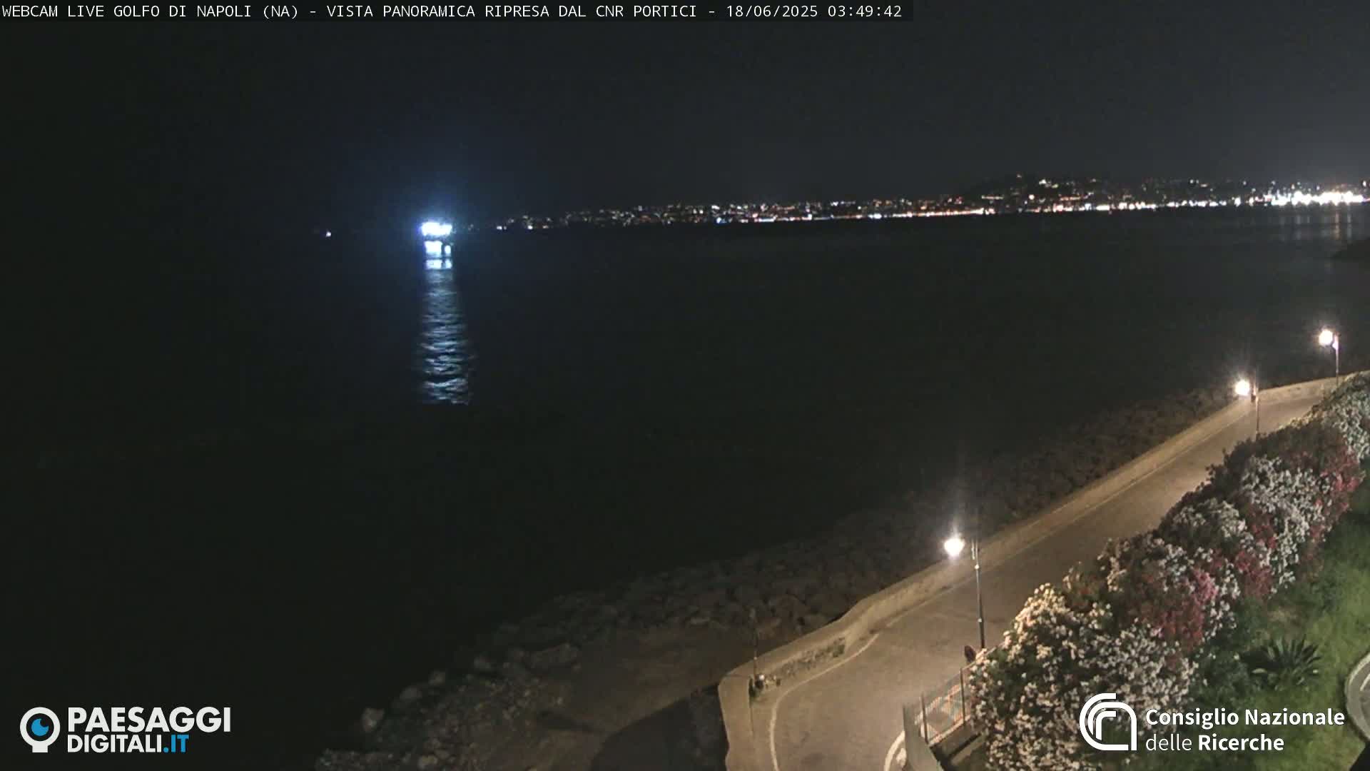 Napoli Gulf Live Cam  - Naples, Campania, Italy