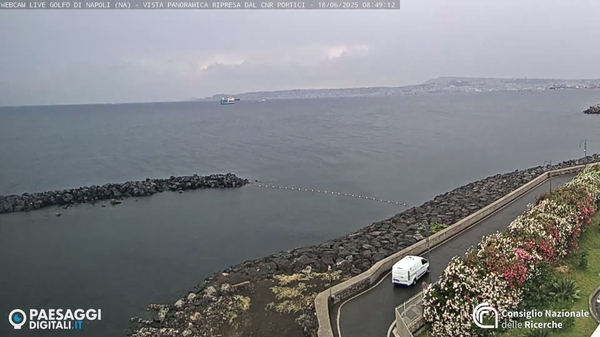 Napoli Gulf Live Cam  - Naples, Campania, Italy
