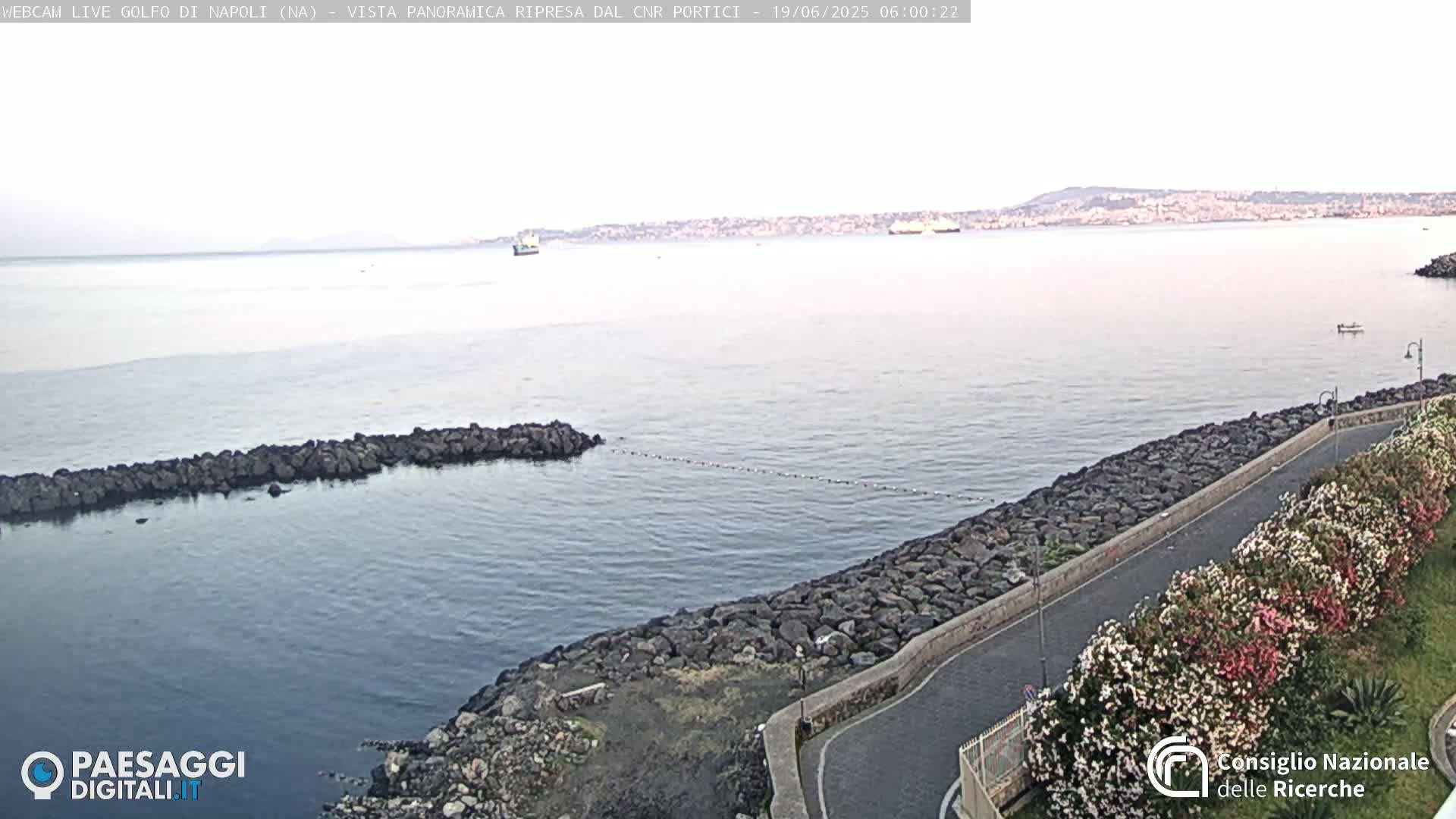 Napoli Gulf Live Cam  - Naples, Campania, Italy