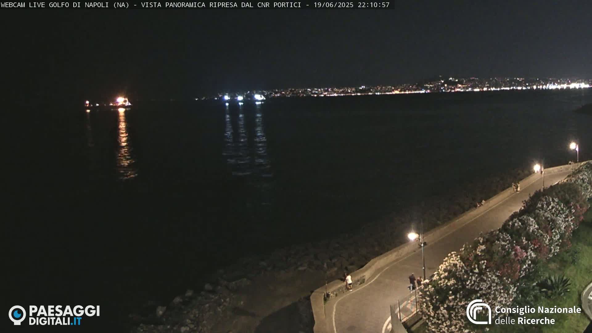 Napoli Gulf Live Cam  - Naples, Campania, Italy