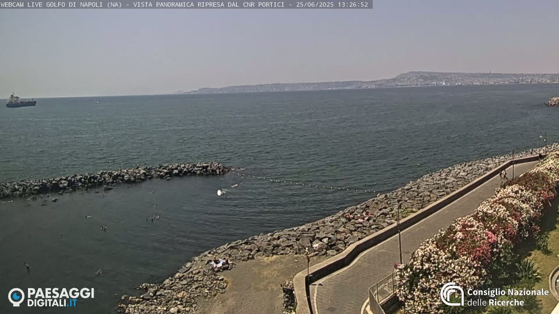 Napoli Gulf Live Cam  - Naples, Campania, Italy