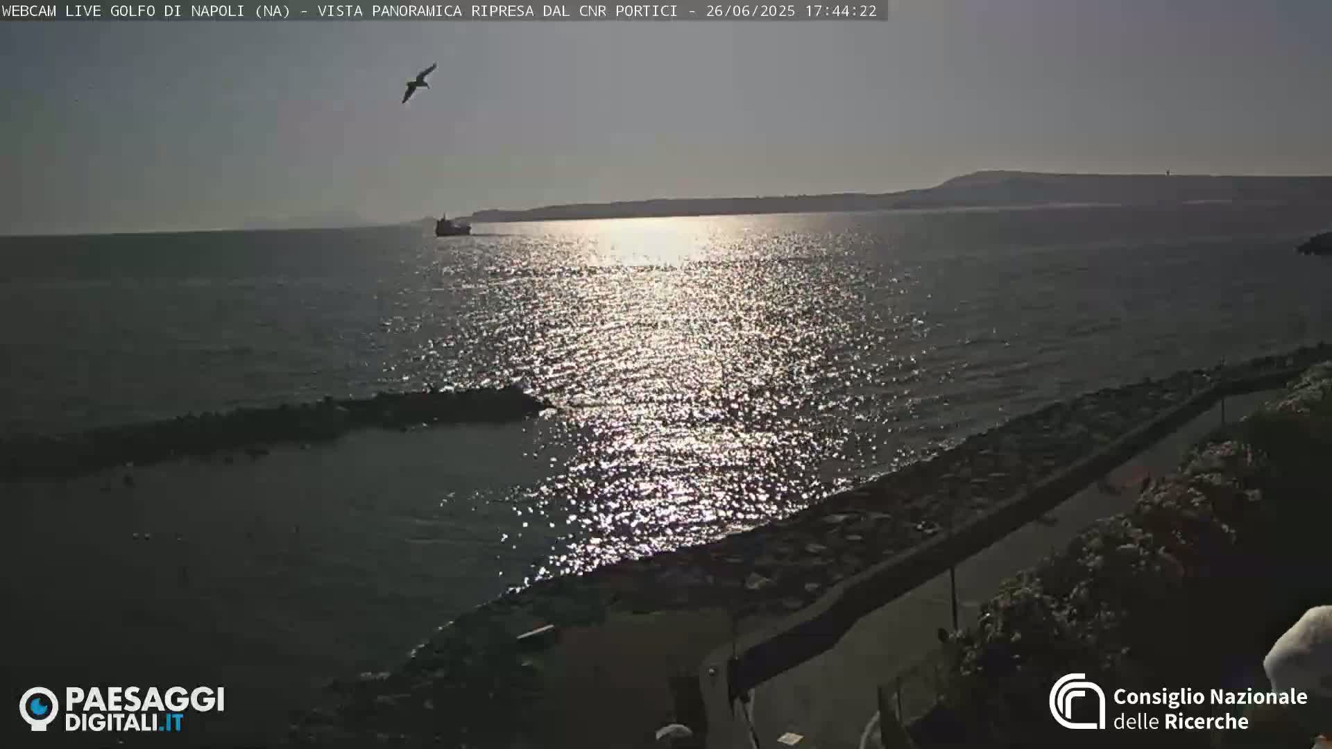 Napoli Gulf Live Cam  - Naples, Campania, Italy