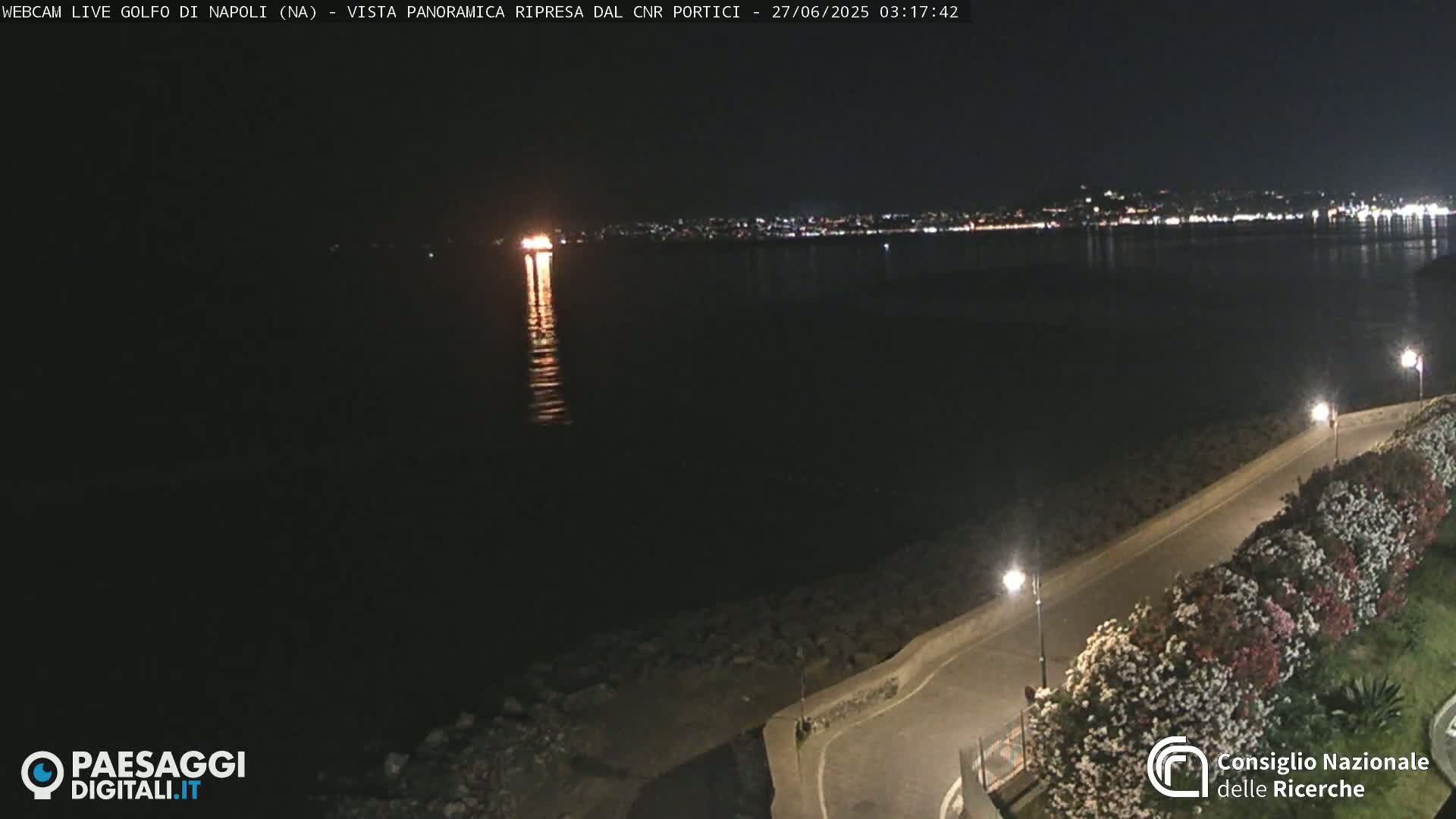 Napoli Gulf Live Cam  - Naples, Campania, Italy