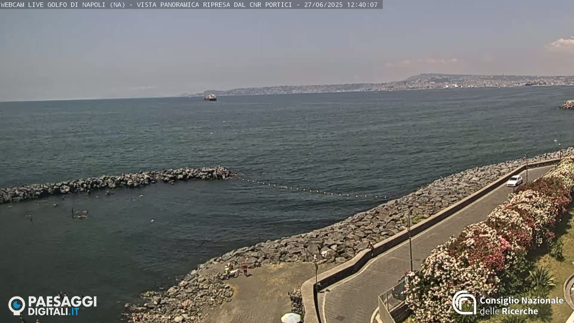 Napoli Gulf Live Cam  - Naples, Campania, Italy