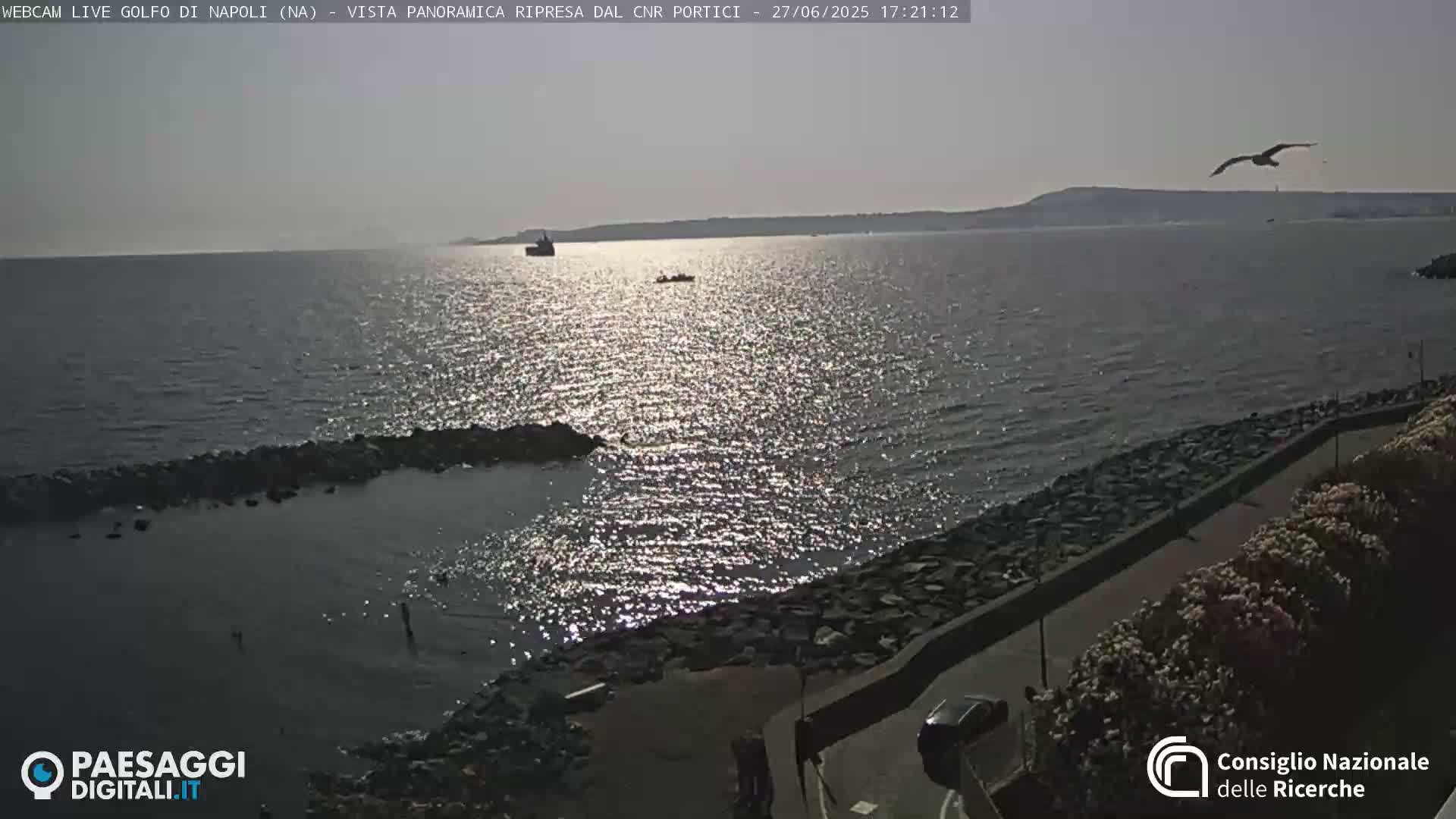 Napoli Gulf Live Cam  - Naples, Campania, Italy