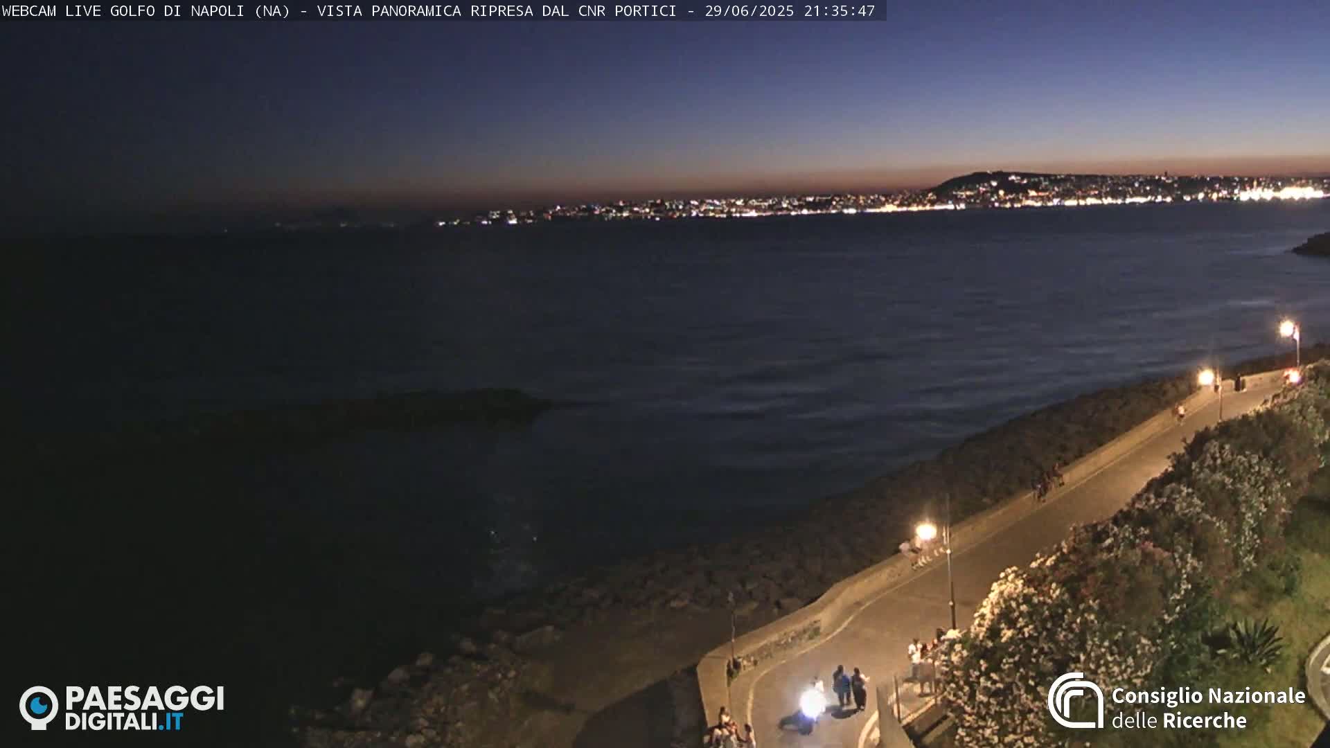 Napoli Gulf Live Cam  - Naples, Campania, Italy