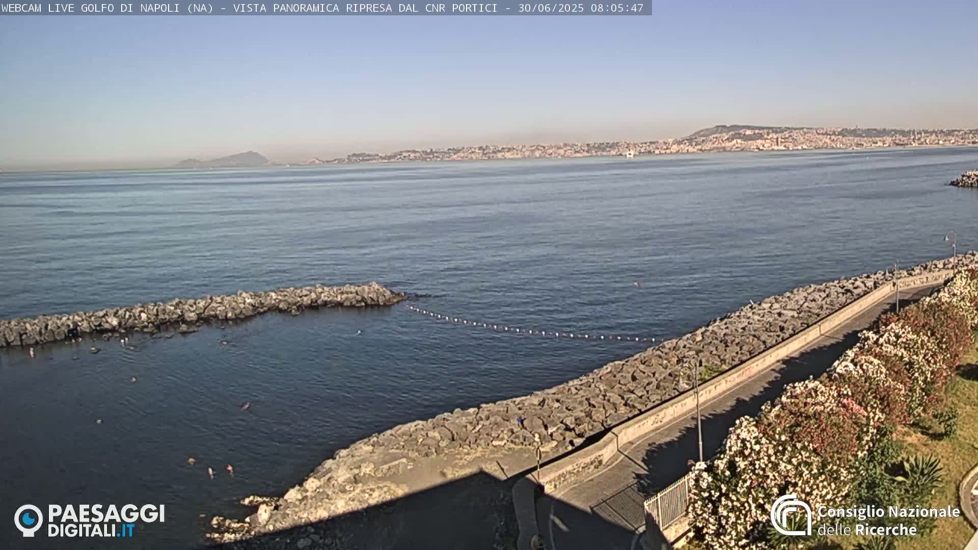 Napoli Gulf Live Cam  - Naples, Campania, Italy
