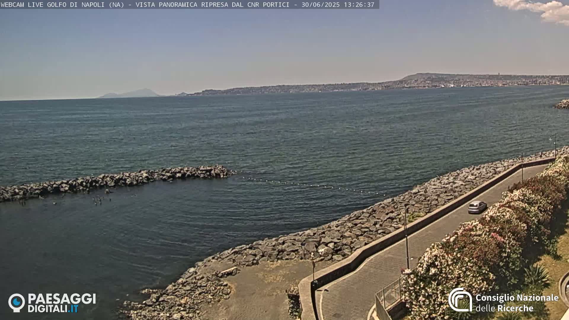 Napoli Gulf Live Cam  - Naples, Campania, Italy