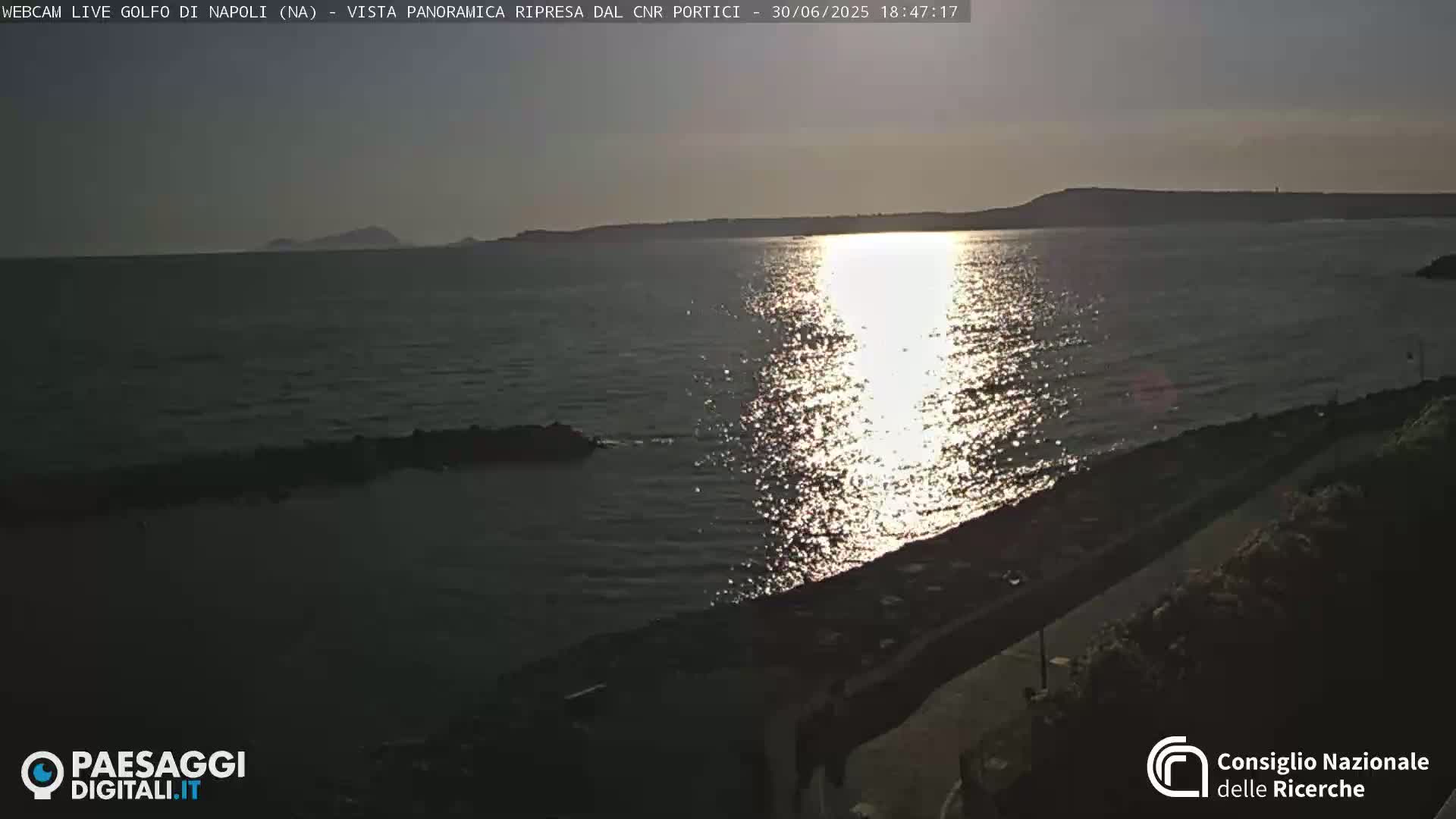 Napoli Gulf Live Cam  - Naples, Campania, Italy