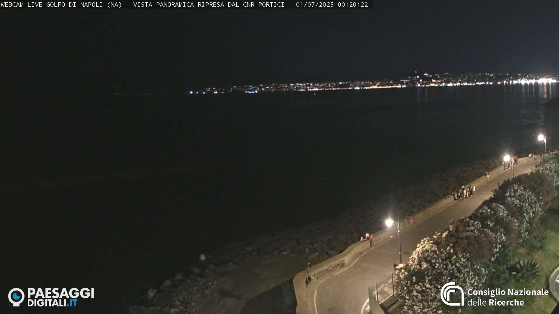 Napoli Gulf Live Cam  - Naples, Campania, Italy