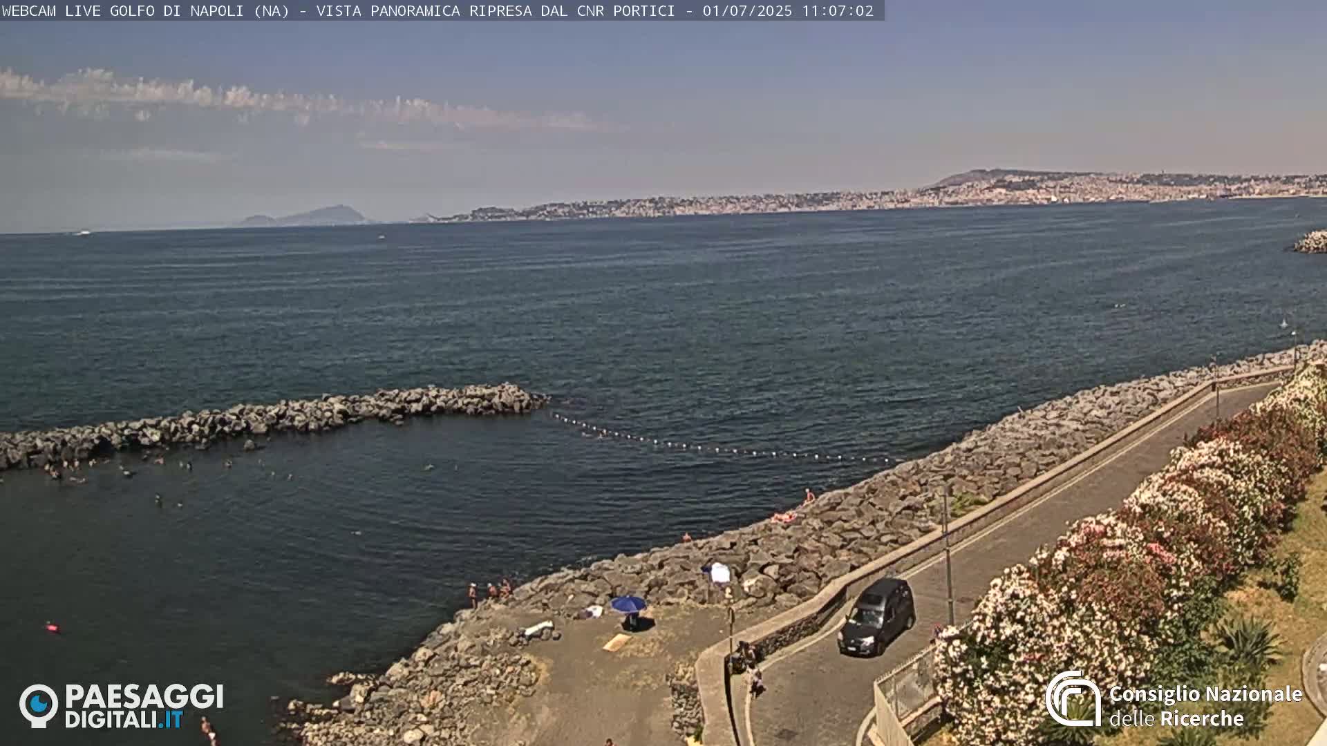 Napoli Gulf Live Cam  - Naples, Campania, Italy