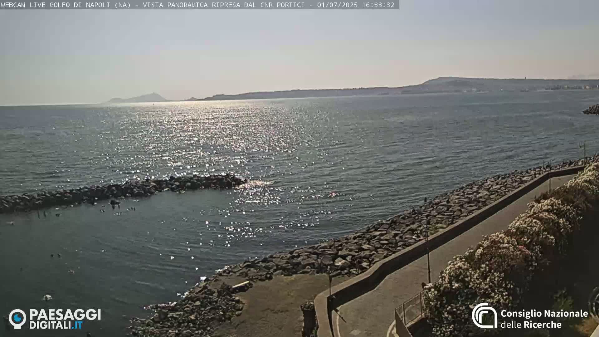 Napoli Gulf Live Cam  - Naples, Campania, Italy