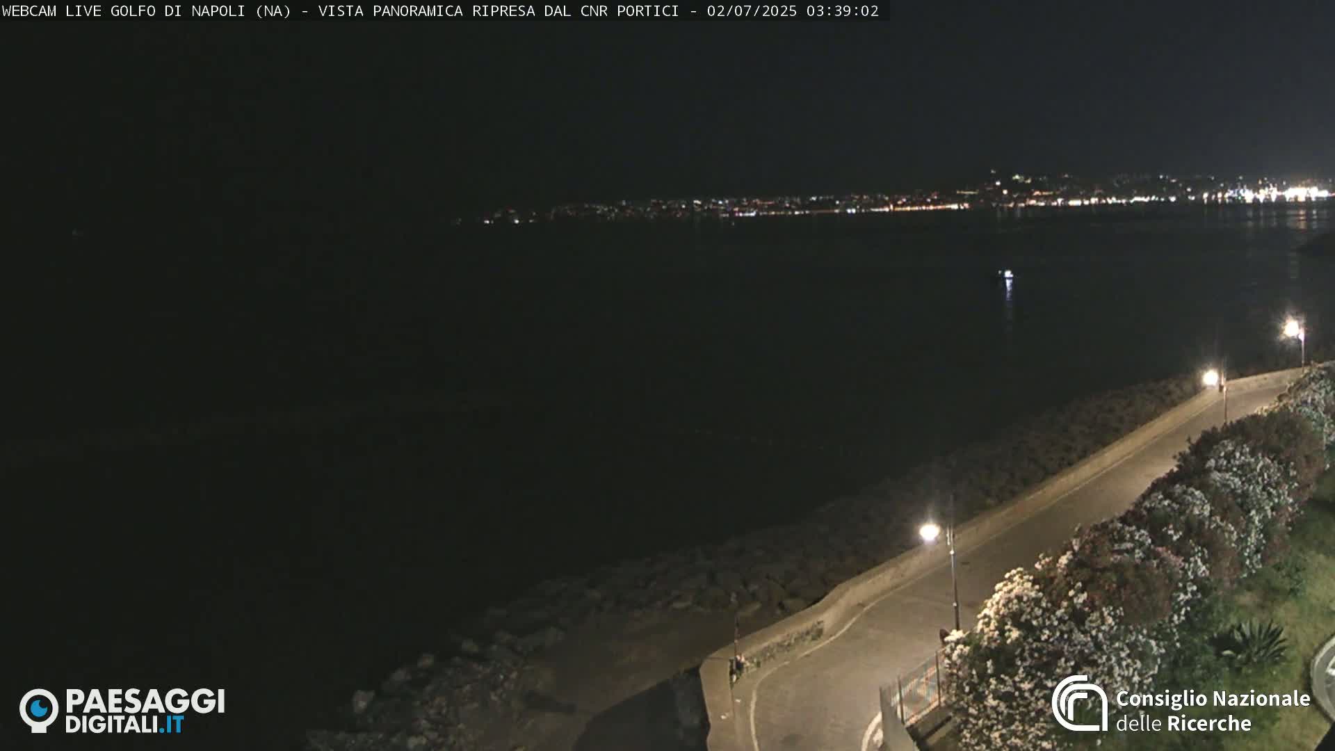 Napoli Gulf Live Cam  - Naples, Campania, Italy