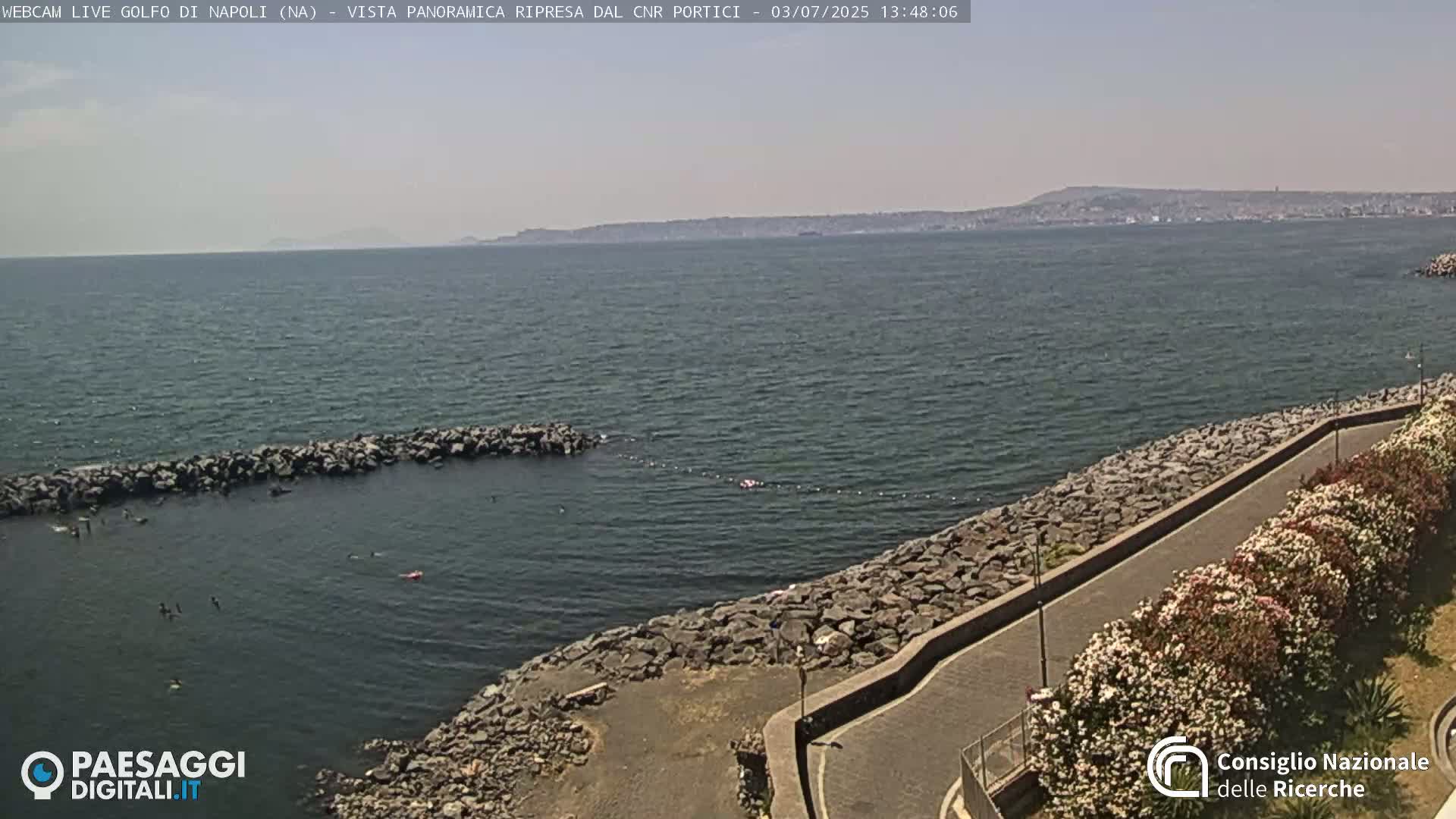 Napoli Gulf Live Cam  - Naples, Campania, Italy