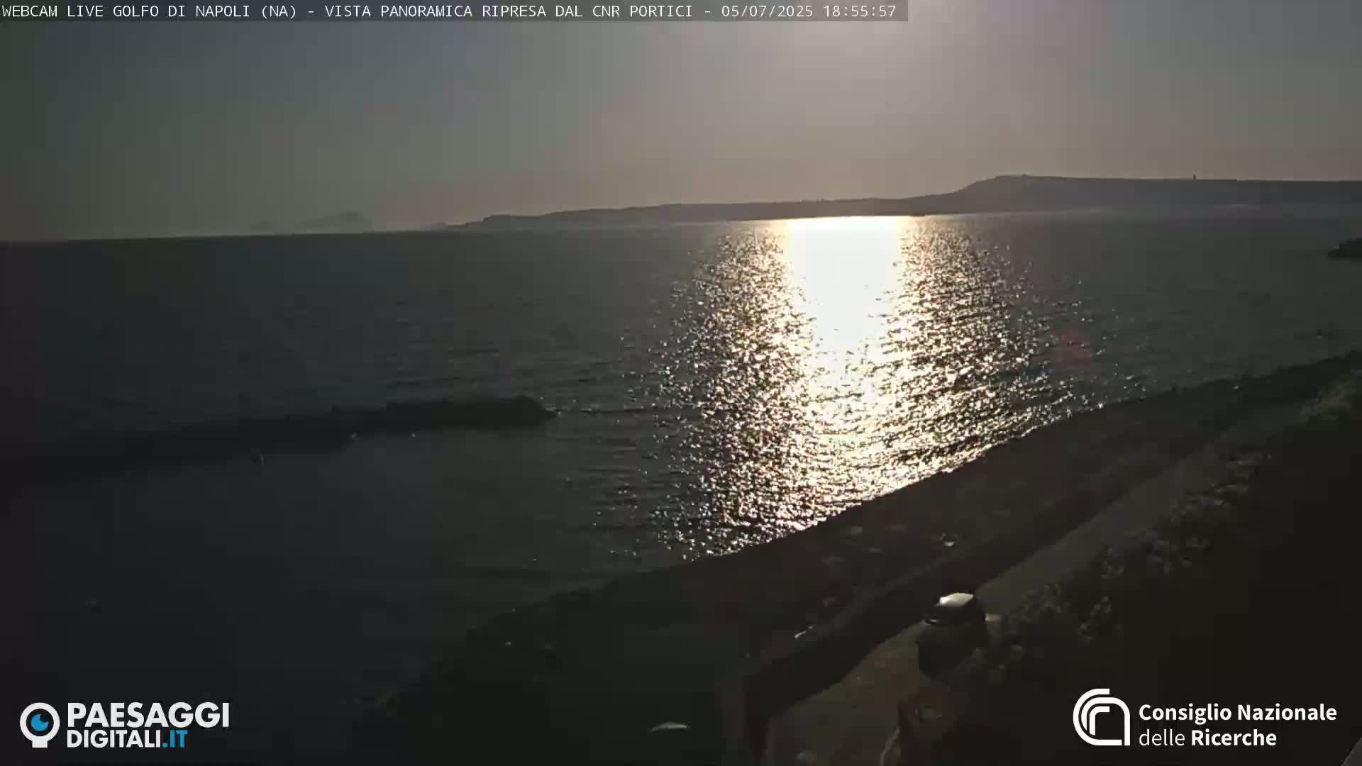 Napoli Gulf Live Cam  - Naples, Campania, Italy