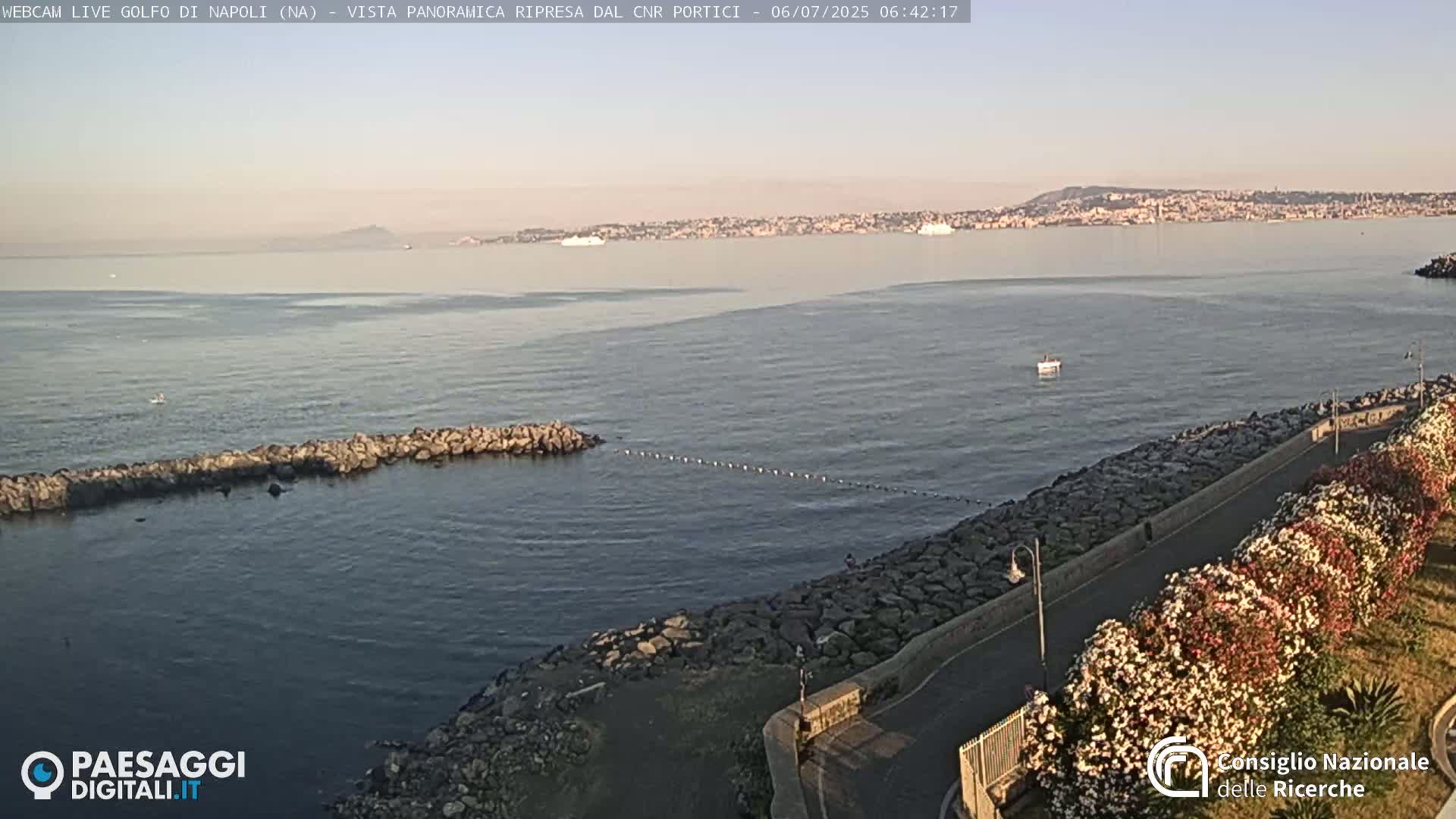 Napoli Gulf Live Cam  - Naples, Campania, Italy