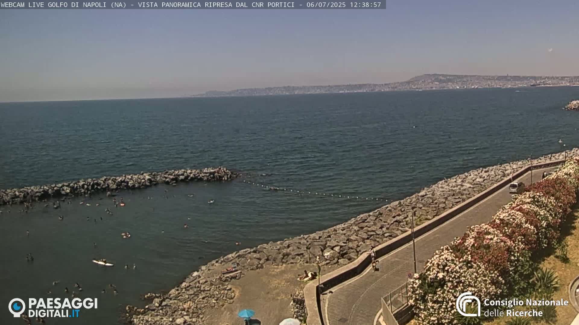 Napoli Gulf Live Cam  - Naples, Campania, Italy