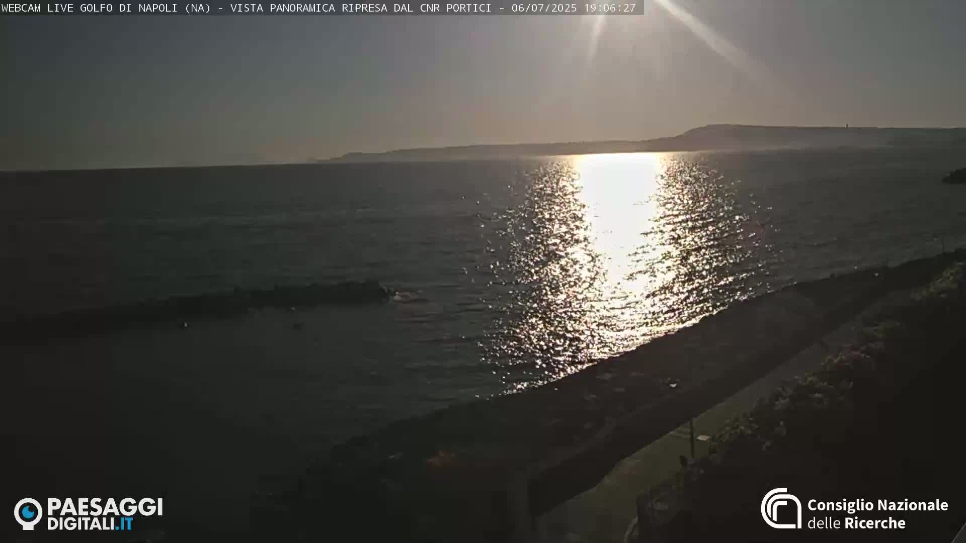 Napoli Gulf Live Cam  - Naples, Campania, Italy