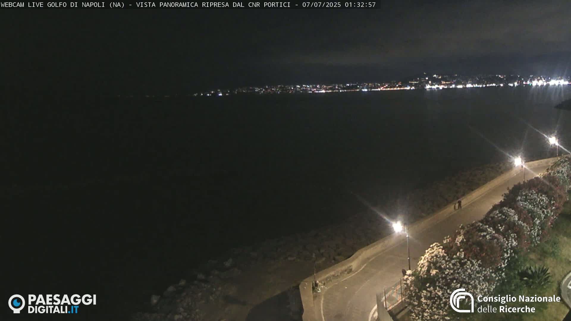 Napoli Gulf Live Cam  - Naples, Campania, Italy