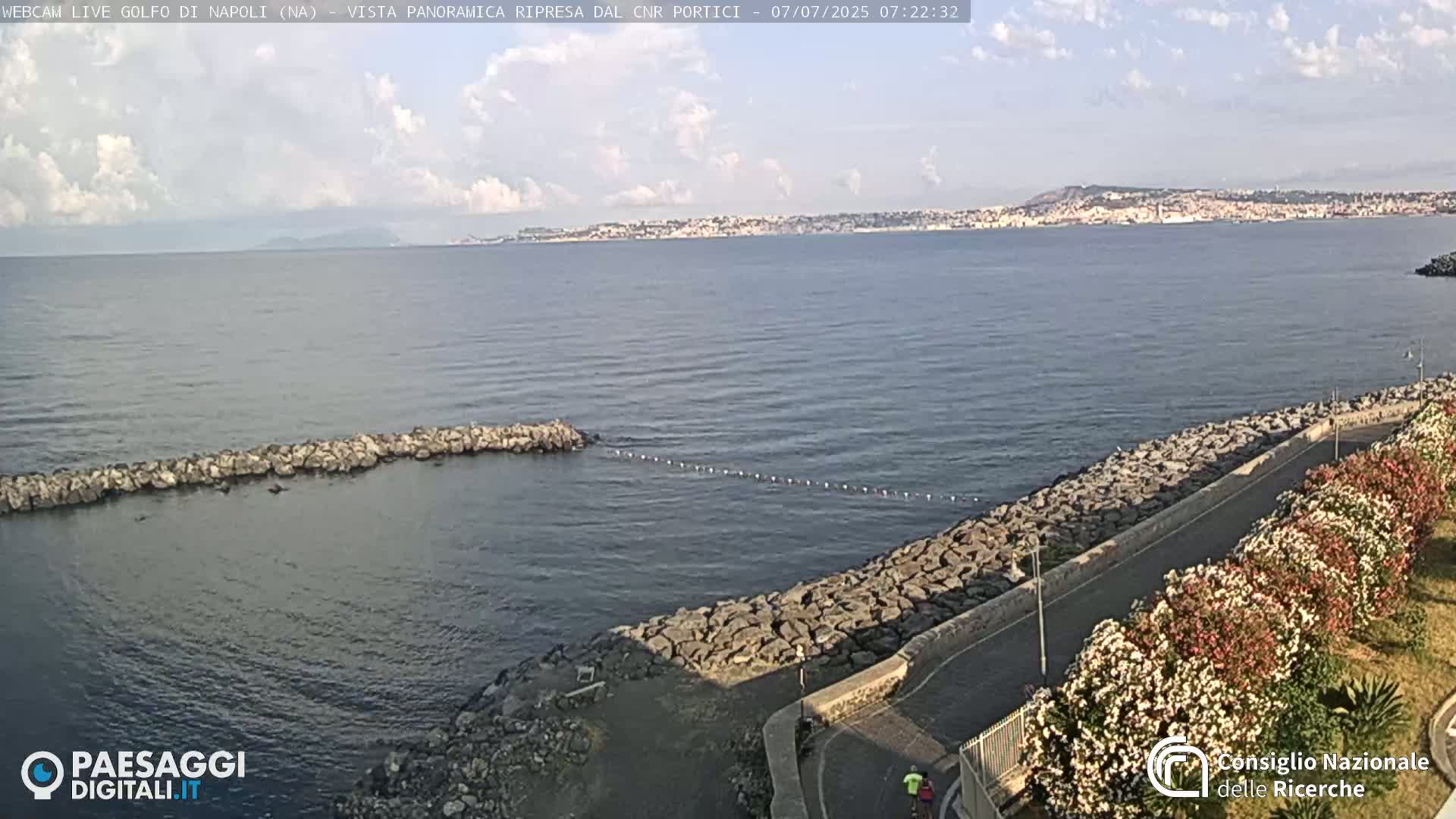Napoli Gulf Live Cam  - Naples, Campania, Italy