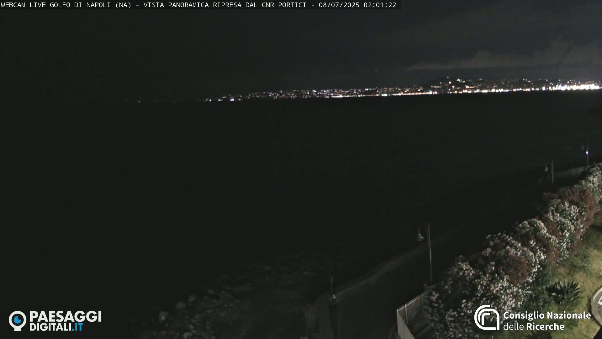 Napoli Gulf Live Cam  - Naples, Campania, Italy