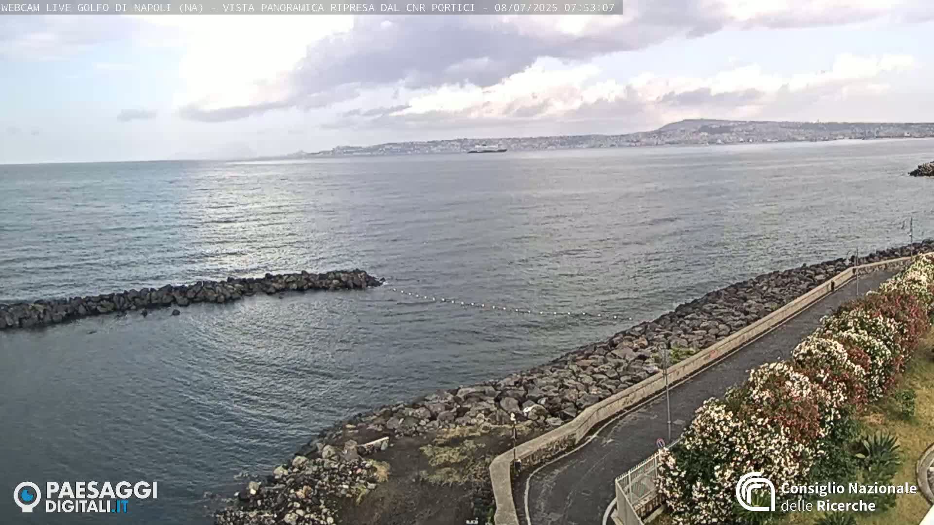 Napoli Gulf Live Cam  - Naples, Campania, Italy
