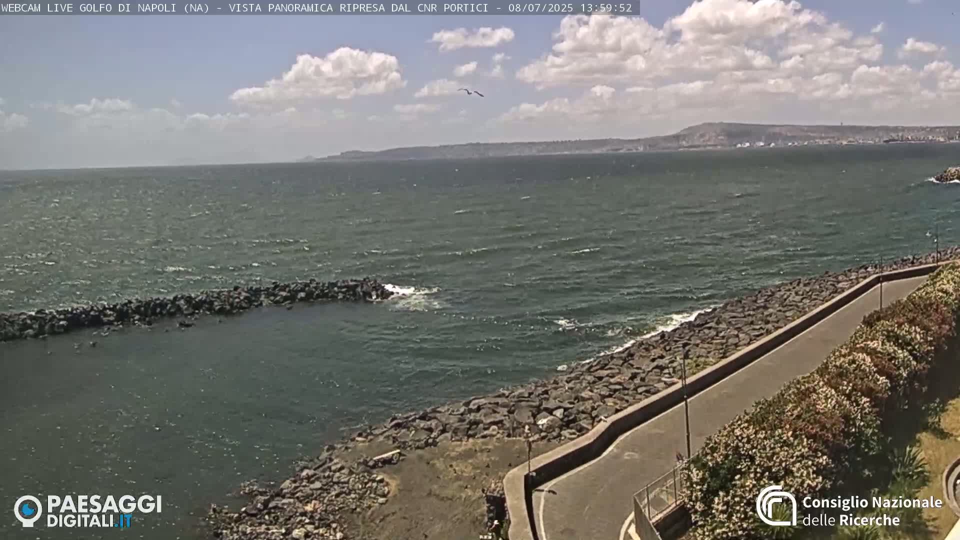 Napoli Gulf Live Cam  - Naples, Campania, Italy