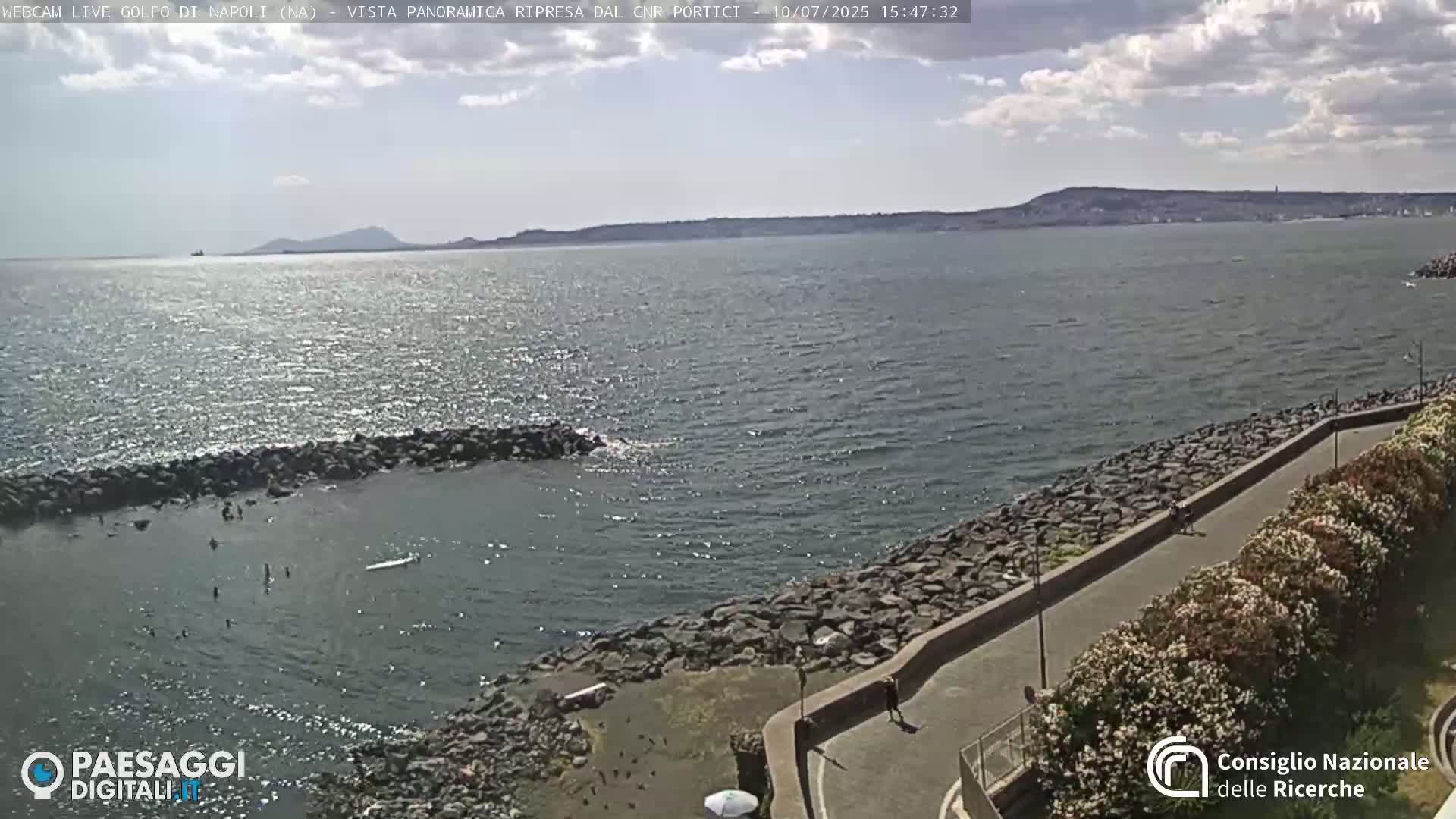 Napoli Gulf Live Cam  - Naples, Campania, Italy