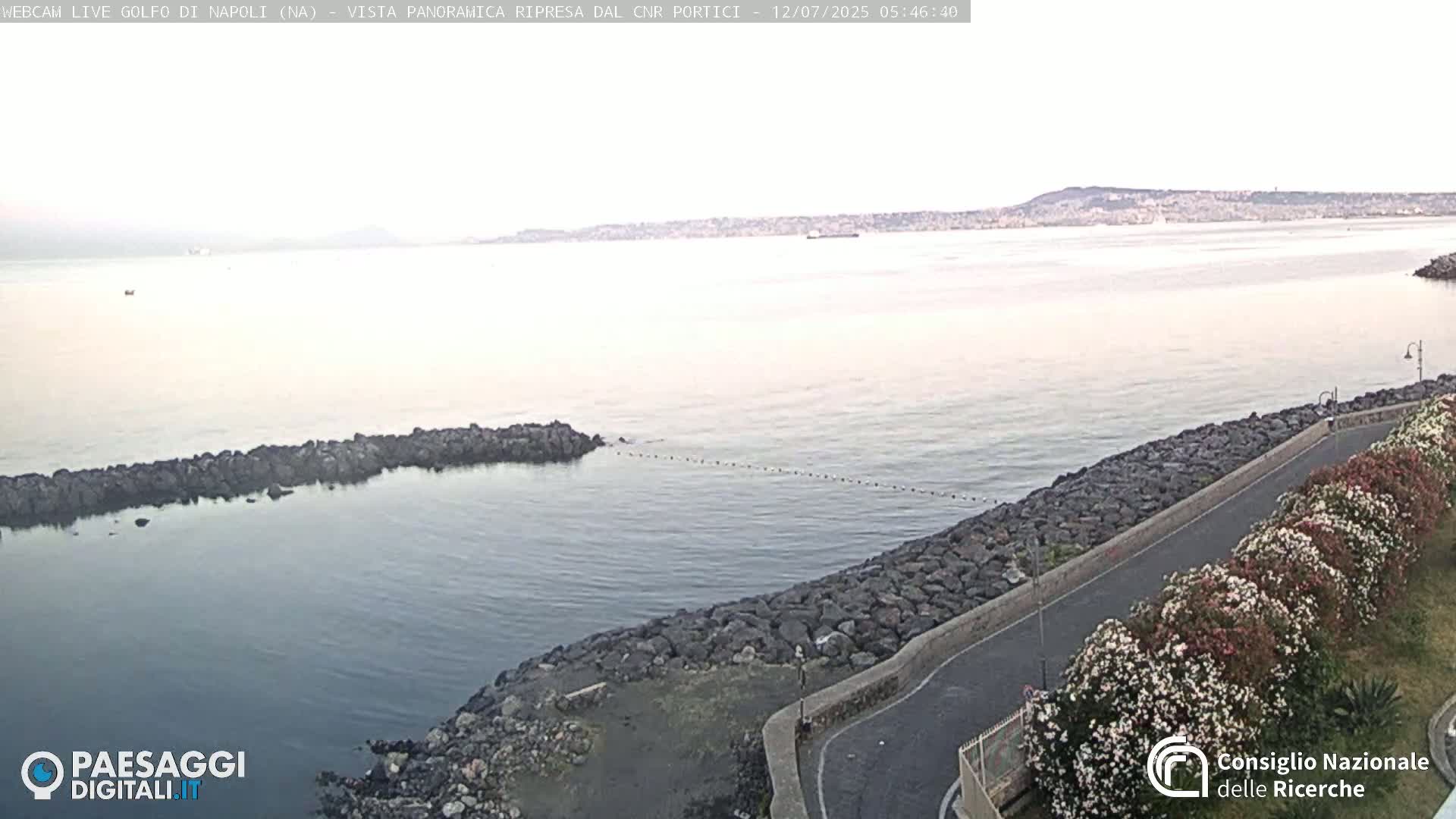 Napoli Gulf Live Cam  - Naples, Campania, Italy