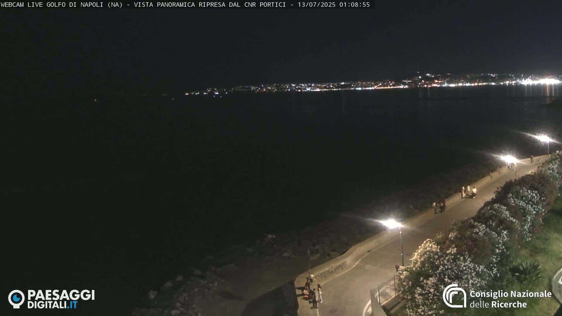 Napoli Gulf Live Cam  - Naples, Campania, Italy