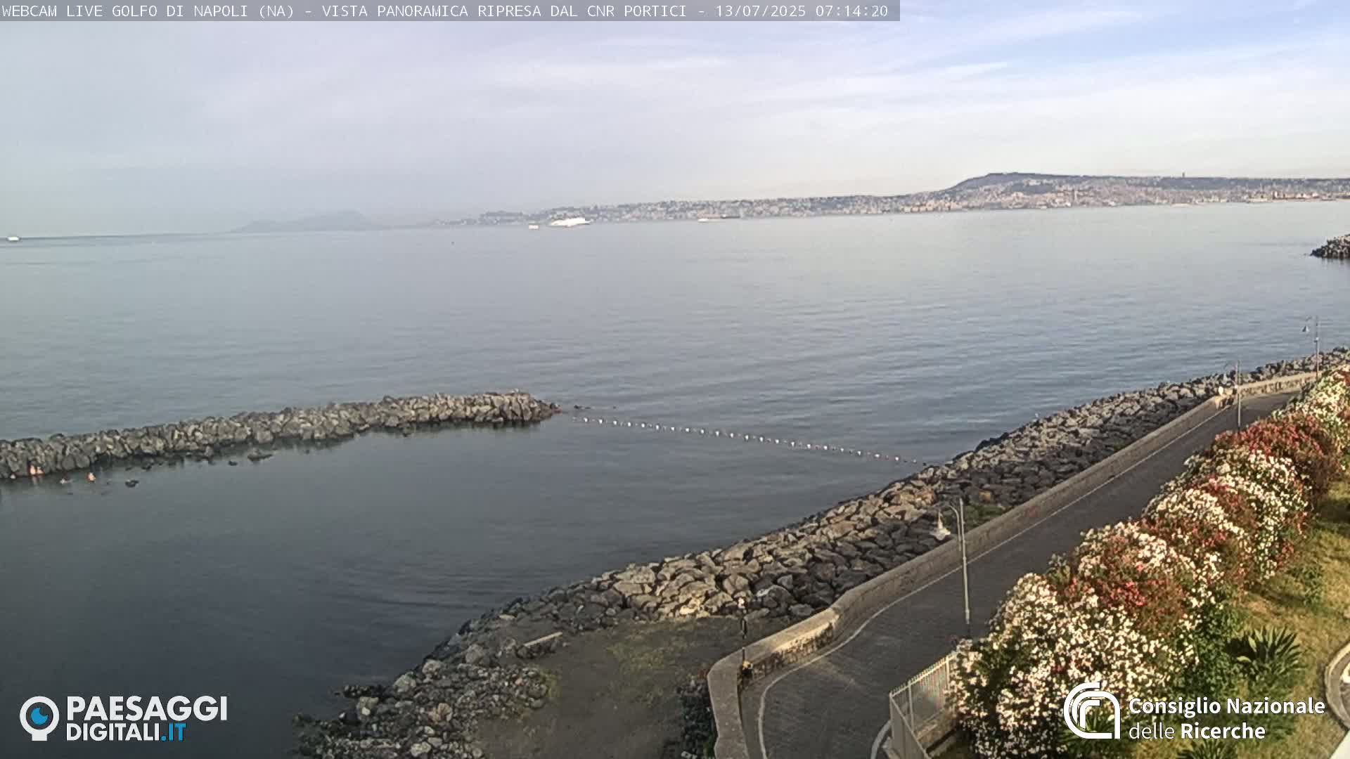 Napoli Gulf Live Cam  - Naples, Campania, Italy