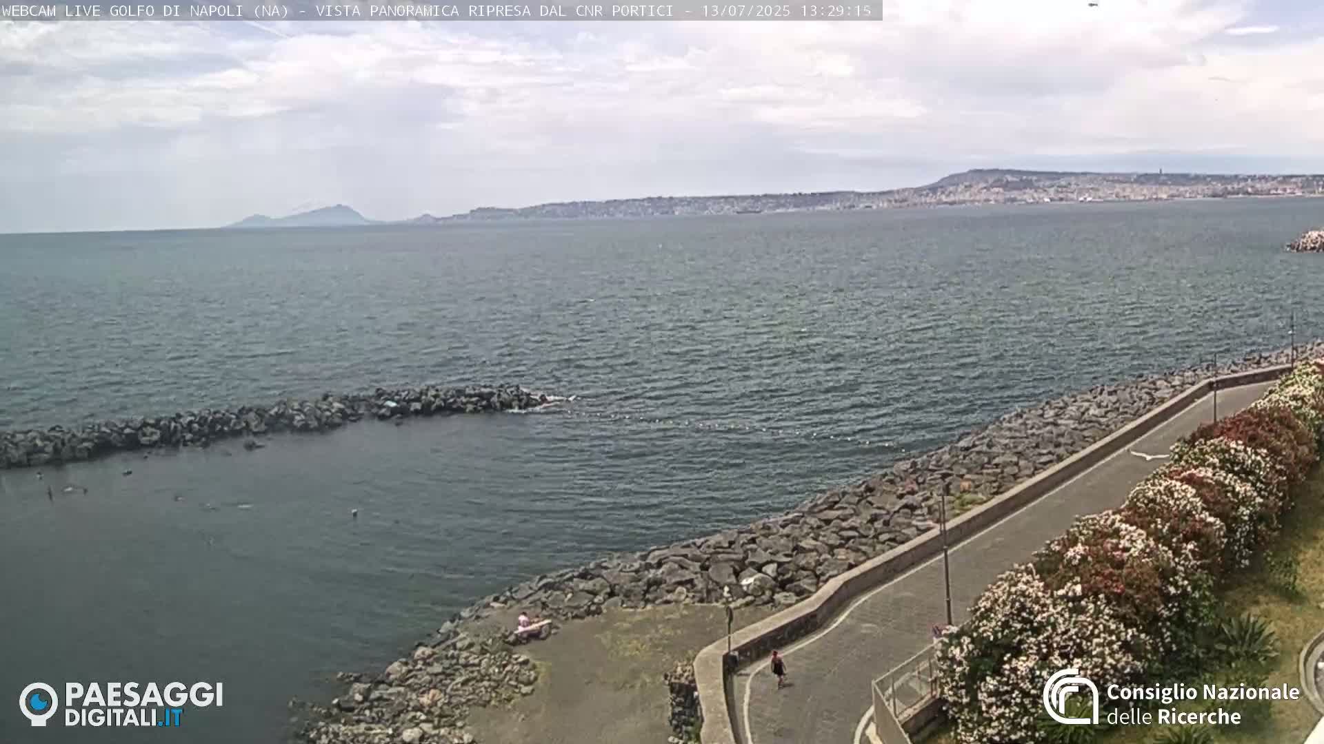 Napoli Gulf Live Cam  - Naples, Campania, Italy