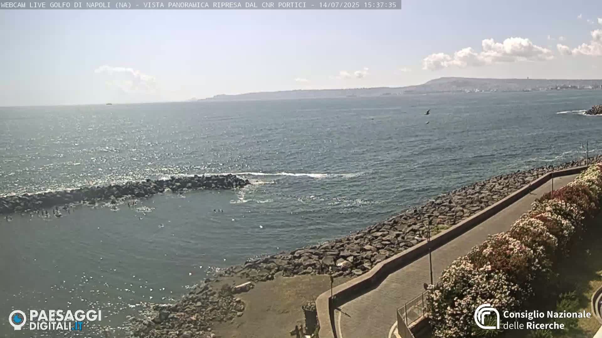 Napoli Gulf Live Cam  - Naples, Campania, Italy