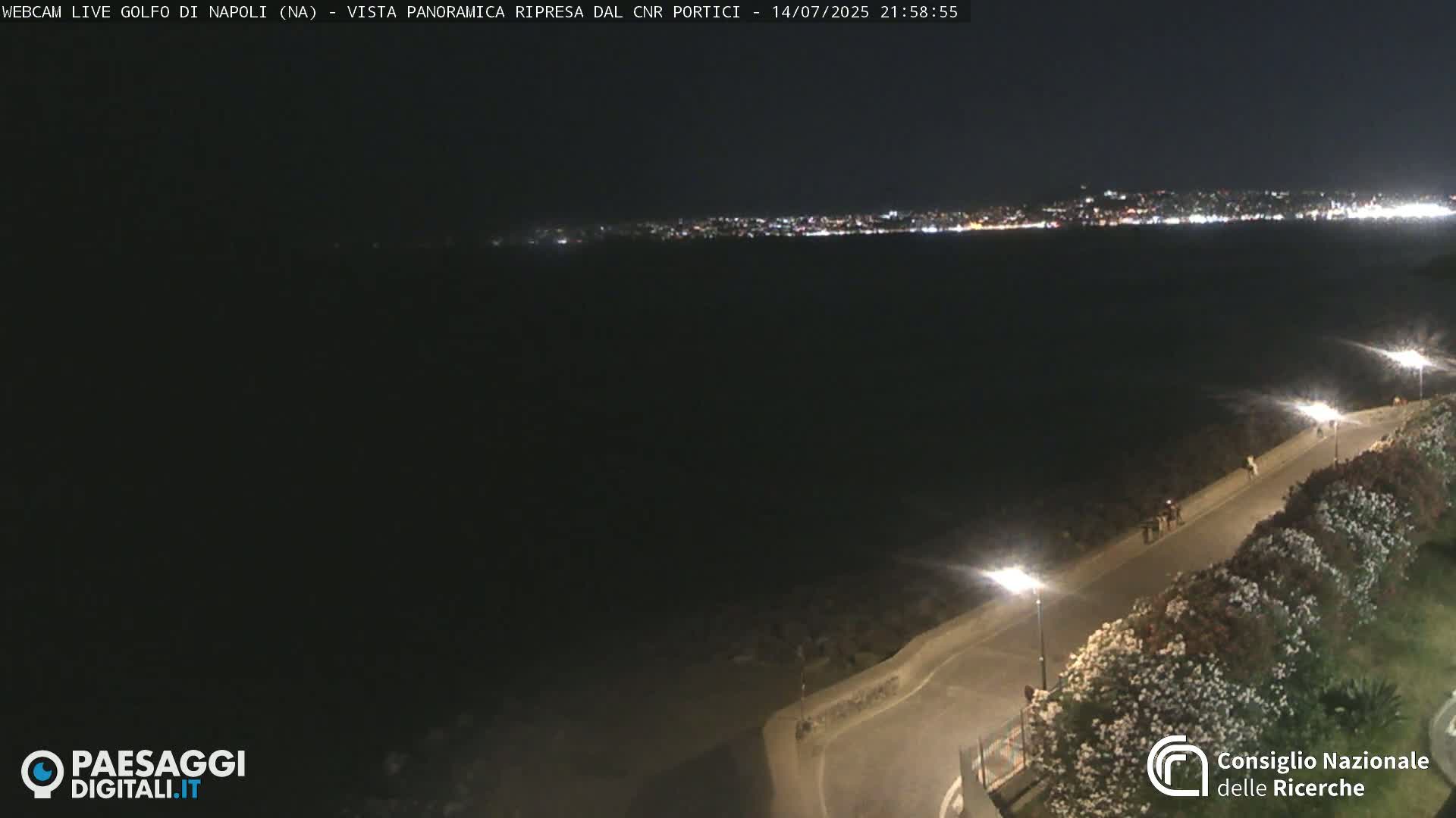Napoli Gulf Live Cam  - Naples, Campania, Italy