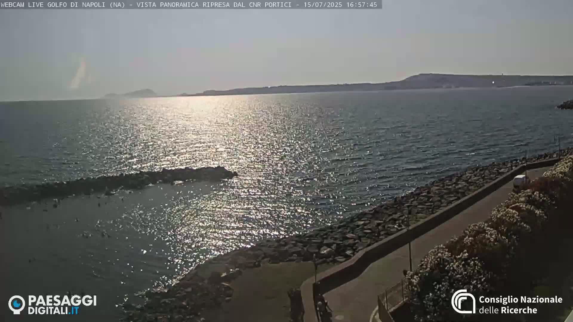 Napoli Gulf Live Cam  - Naples, Campania, Italy
