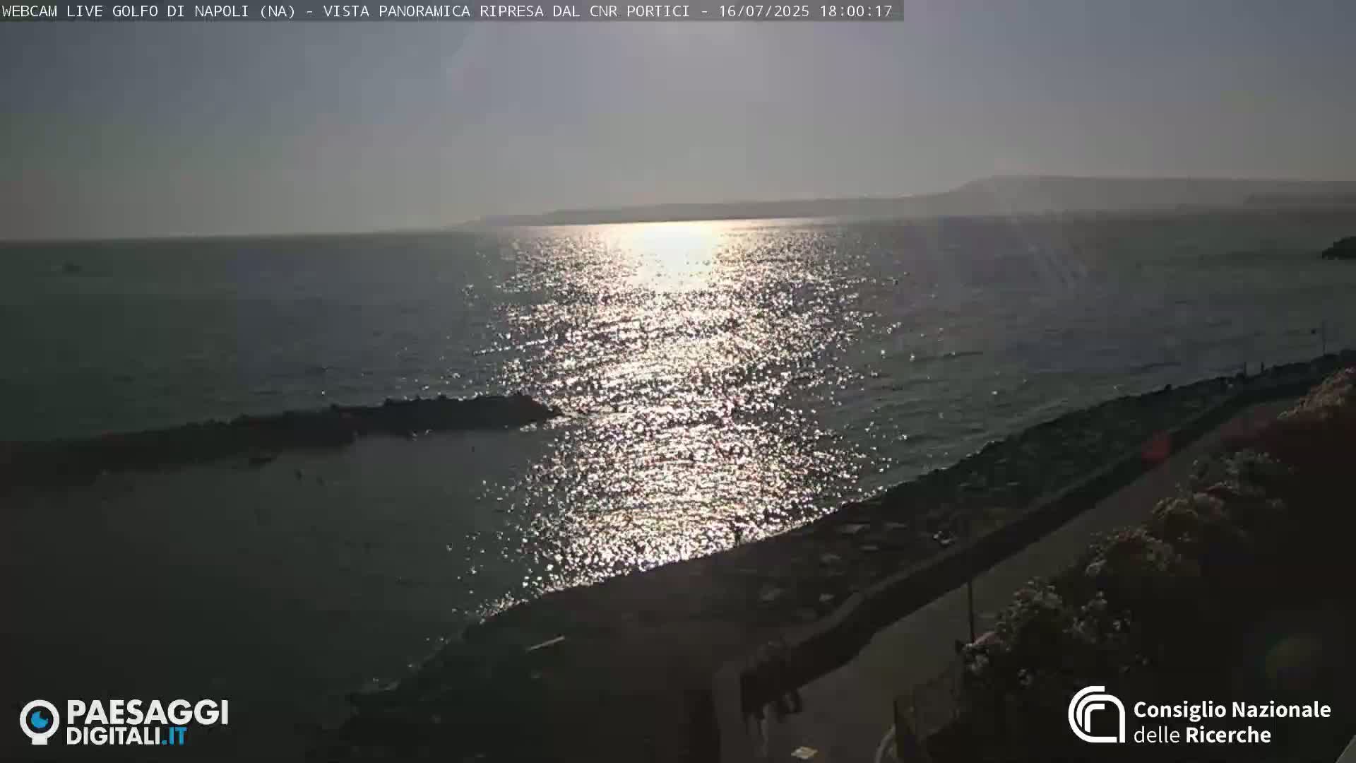 Napoli Gulf Live Cam  - Naples, Campania, Italy
