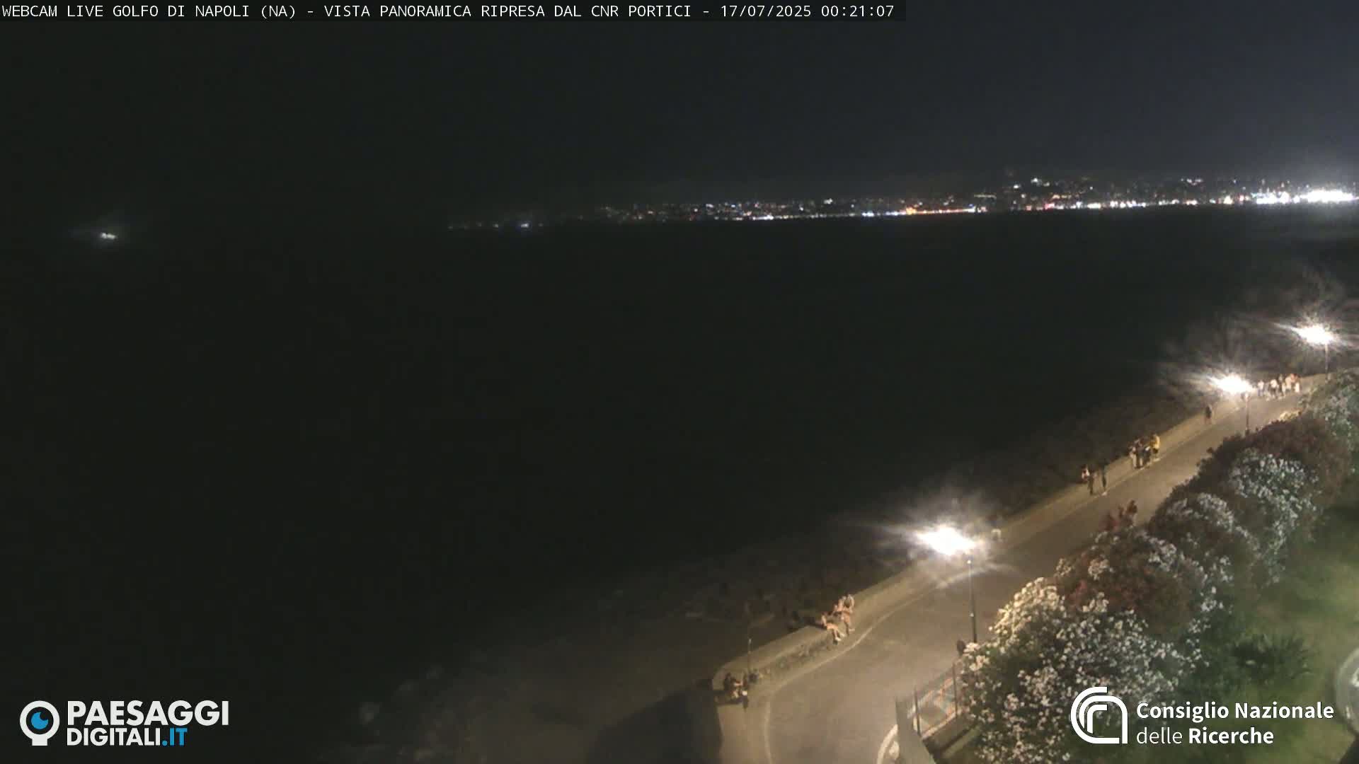 Napoli Gulf Live Cam  - Naples, Campania, Italy
