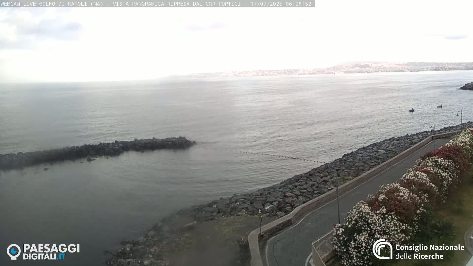Napoli Gulf Live Cam  - Naples, Campania, Italy