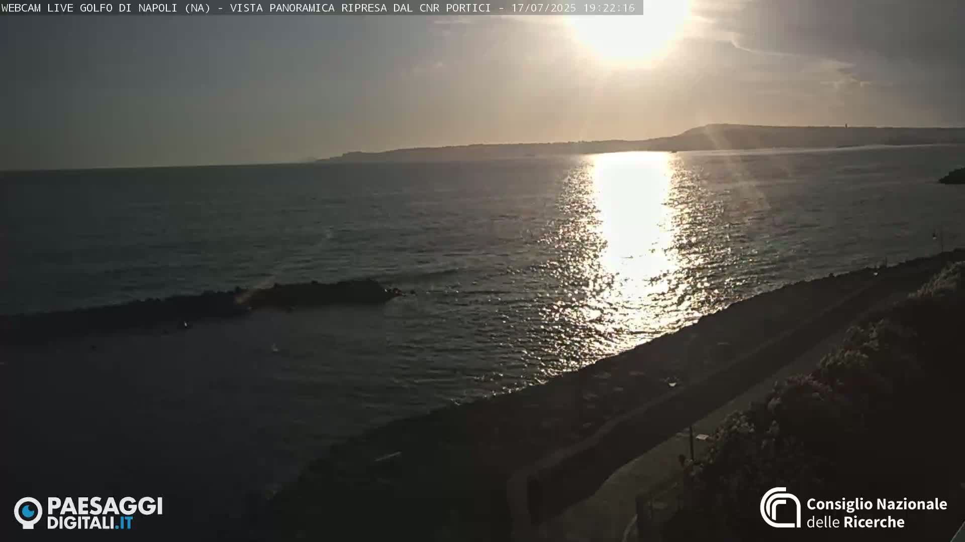 Napoli Gulf Live Cam  - Naples, Campania, Italy