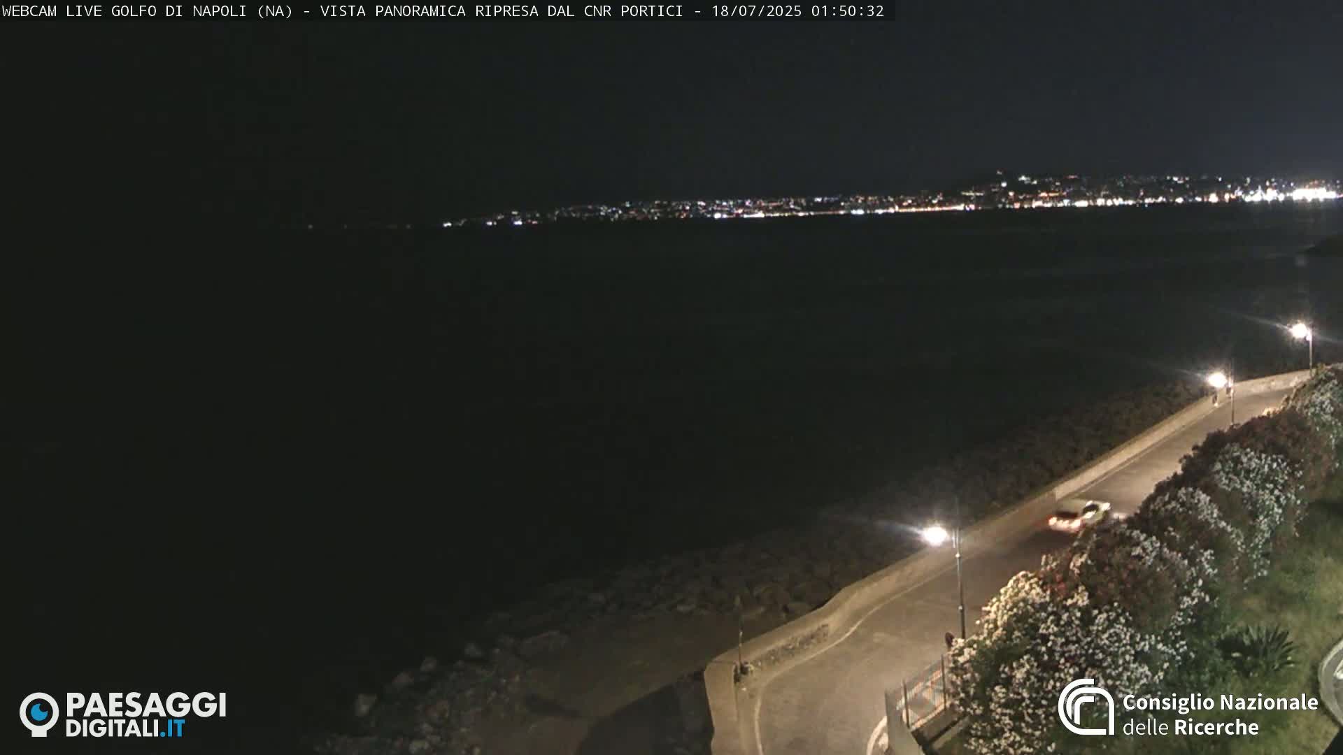 Napoli Gulf Live Cam  - Naples, Campania, Italy