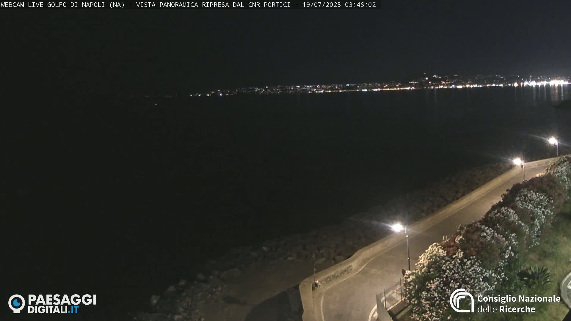 Napoli Gulf Live Cam  - Naples, Campania, Italy