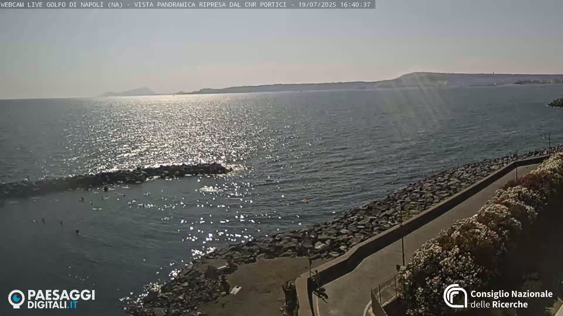 Napoli Gulf Live Cam  - Naples, Campania, Italy