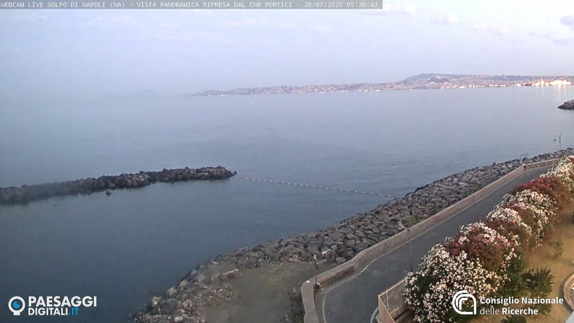 Napoli Gulf Live Cam  - Naples, Campania, Italy