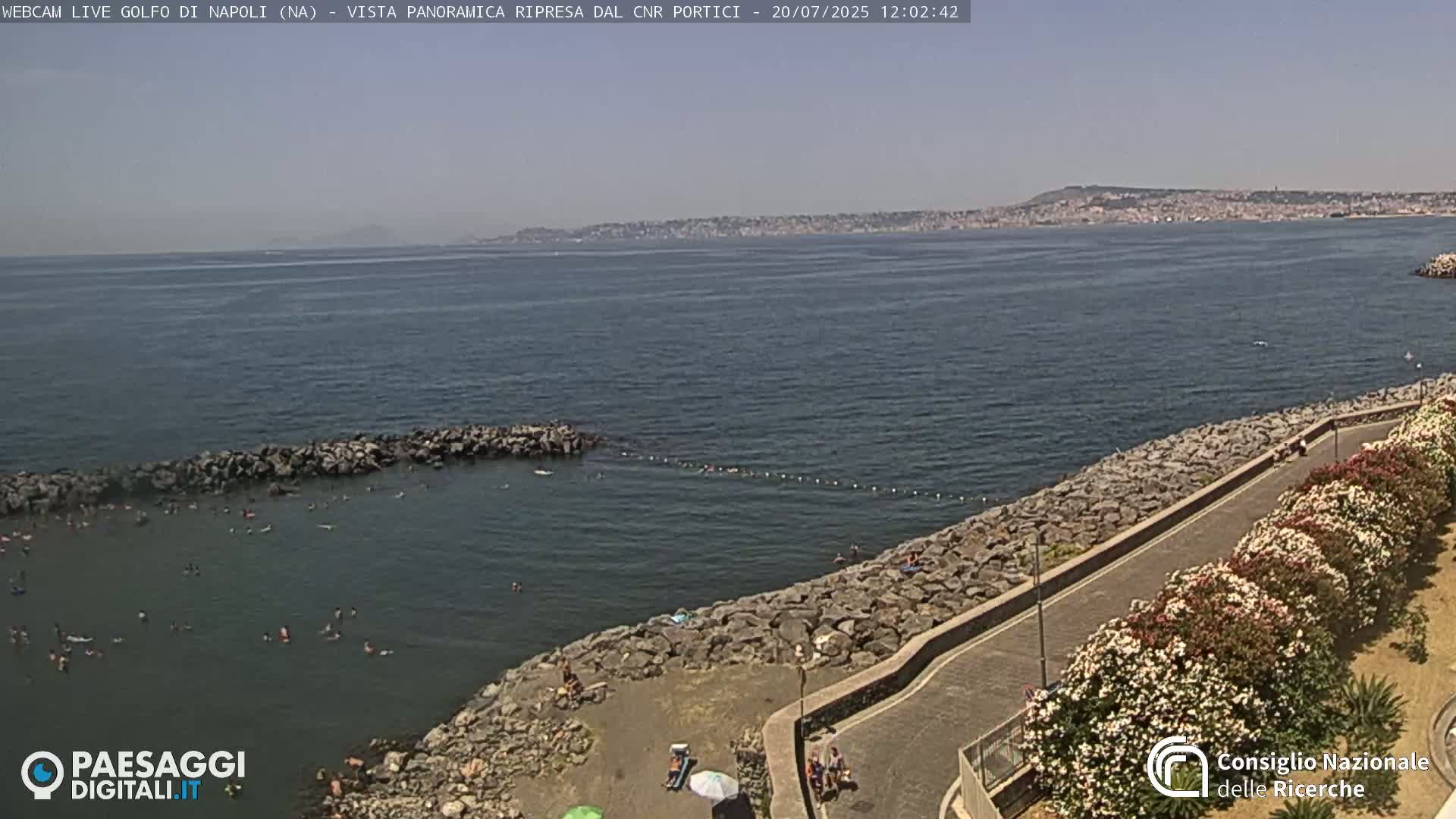 Napoli Gulf Live Cam  - Naples, Campania, Italy