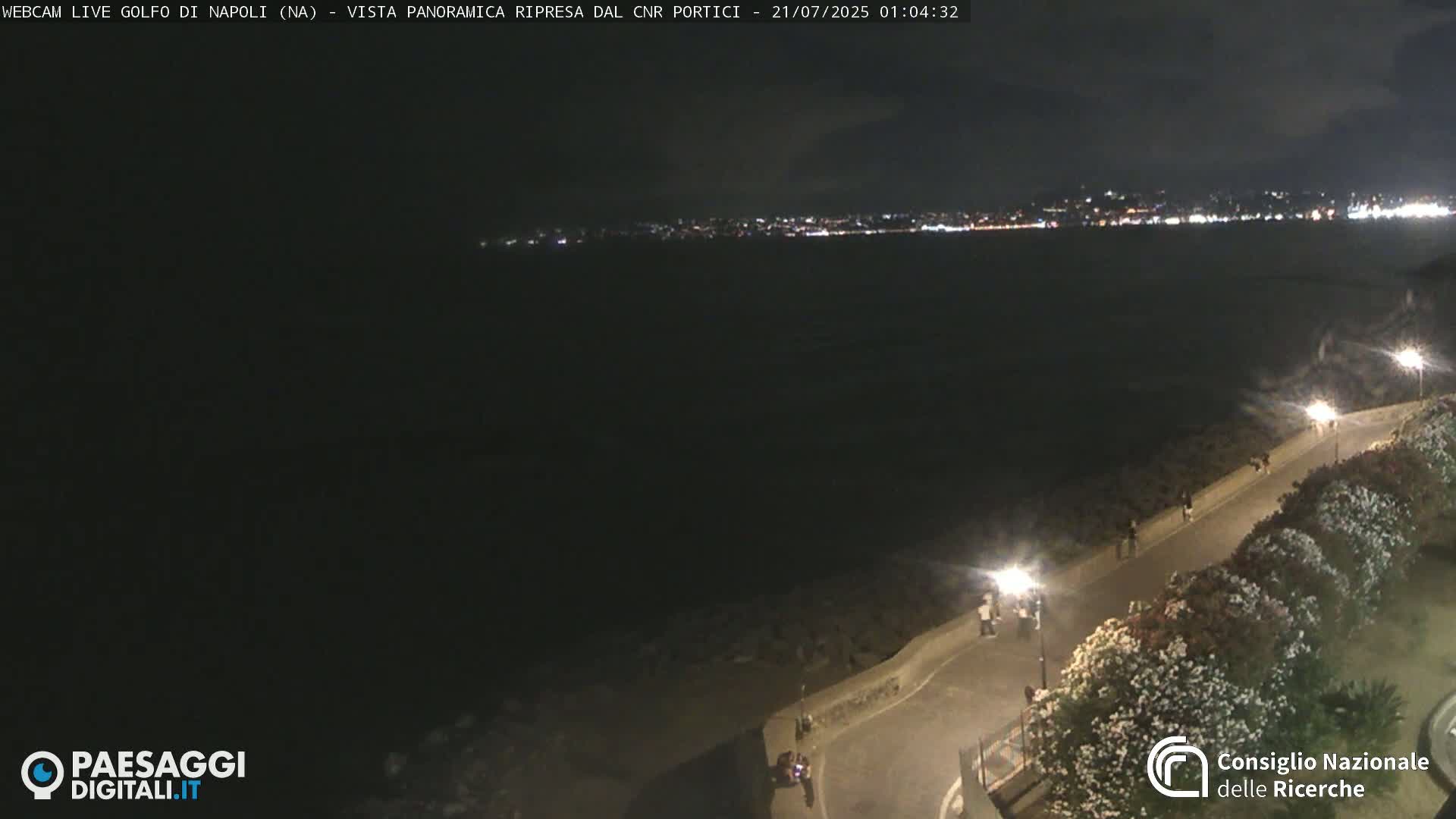 Napoli Gulf Live Cam  - Naples, Campania, Italy